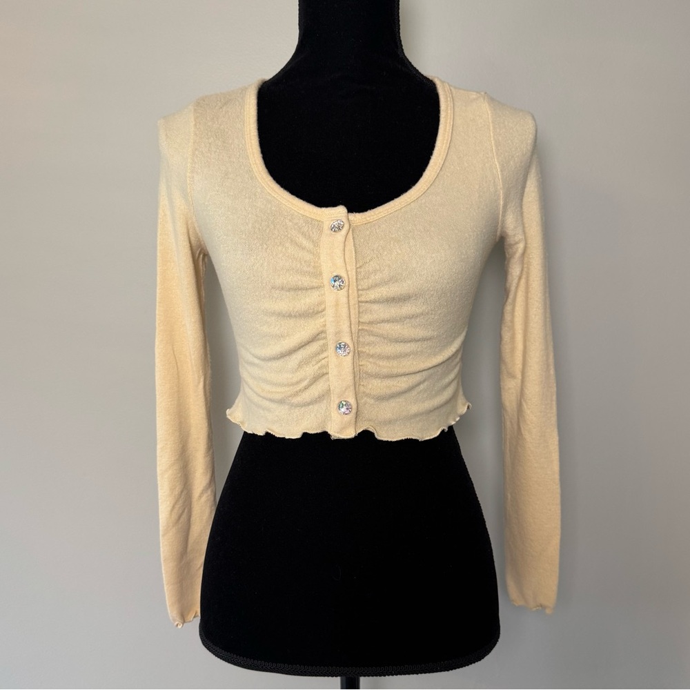 Alter’d State Cropped Cardigan Sweater Women’s XS